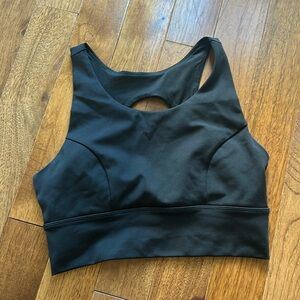 Black Sports Bra